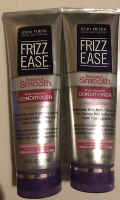 2 acondicionadores John Frieda Frizz Ease Beyond Smooth, Frizz Immunity 8,45 oz cada uno Foto 1 de 3
