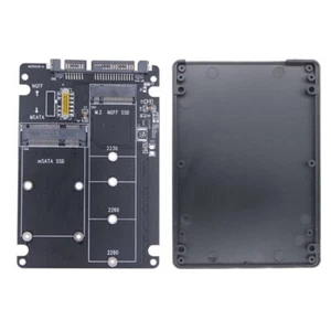 MSATA SSD Solid Disk NGFF To SATA3 External Hard Disk Adapter Enclosure Optional - Photo 1/10