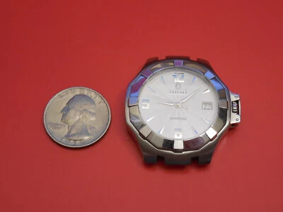 RELOJ CONCORD ACERO MACIZO MODELO ACTUAL SARATOGA 37MM NECESITA CORREA Foto 1 de 4