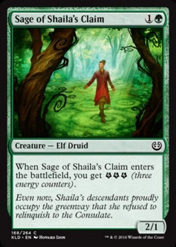 Kaladesh - Sage of Shaila's Claim - Foil - Image 1 of 1
