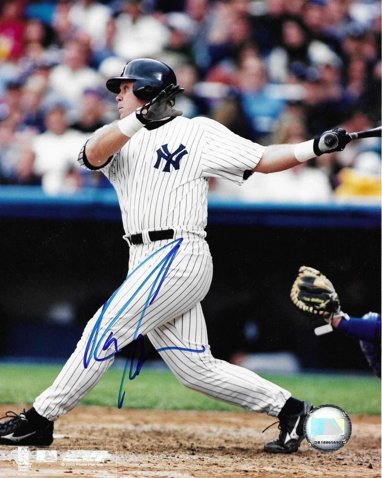 RON COOMER Autographed Signed 8x10 Baseball Photo New York Yankees COA - Image 1 of 1