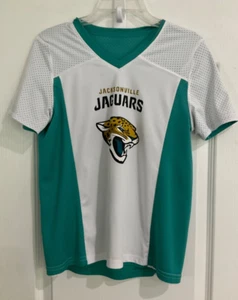 Augusta Jacksonville Jaguars Youth Sz L Green White Flag Football Reversible F34 - Picture 1 of 7