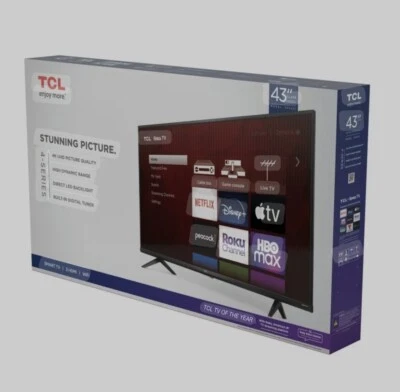 Roku - 43" Class Select Series 4K Smart RokuTV TCL - Image 1 of 2
