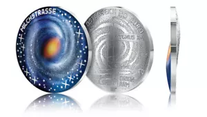Universo 20 euros - La Vía Láctea - Vía Láctea Austria Plata PP 2021 - Imagen 1 de 2