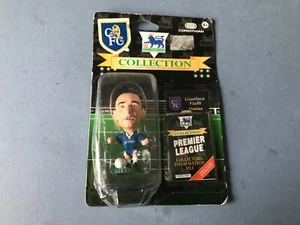 Figura de fútbol sellada 1995 Gianluca Vialli Chelsea, colección Corinthians - Imagen 1 de 7