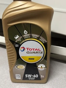 Total Quartz 9000 Energy 5W-40 1l Lubrificante per Motori Diesel e Benzina - Foto 1 di 4