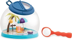 B. Toys- Tiki Retreat Bug Catcher Kit – 1 Bug Cage with Tweezers & Magnifying Gl - Picture 1 of 12
