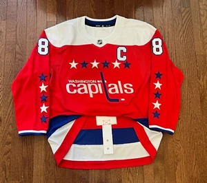 Camiseta Alexander Ovechkin Adidas Auténtica Washington Capitals Tercera/Alternativa - Imagen 1 de 6