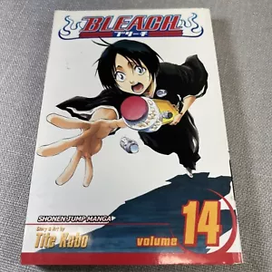 BLEACH Volume 14 Tite Kubo VIZ Media 2008 4a Stampa Anime Shonen Jump Manga - Foto 1 di 9
