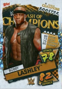 Tarjeta de aluminio 2021 Topps Slam Attax WWE Wrestling #334 Bobby Lashley PPV Boosters - Imagen 1 de 1