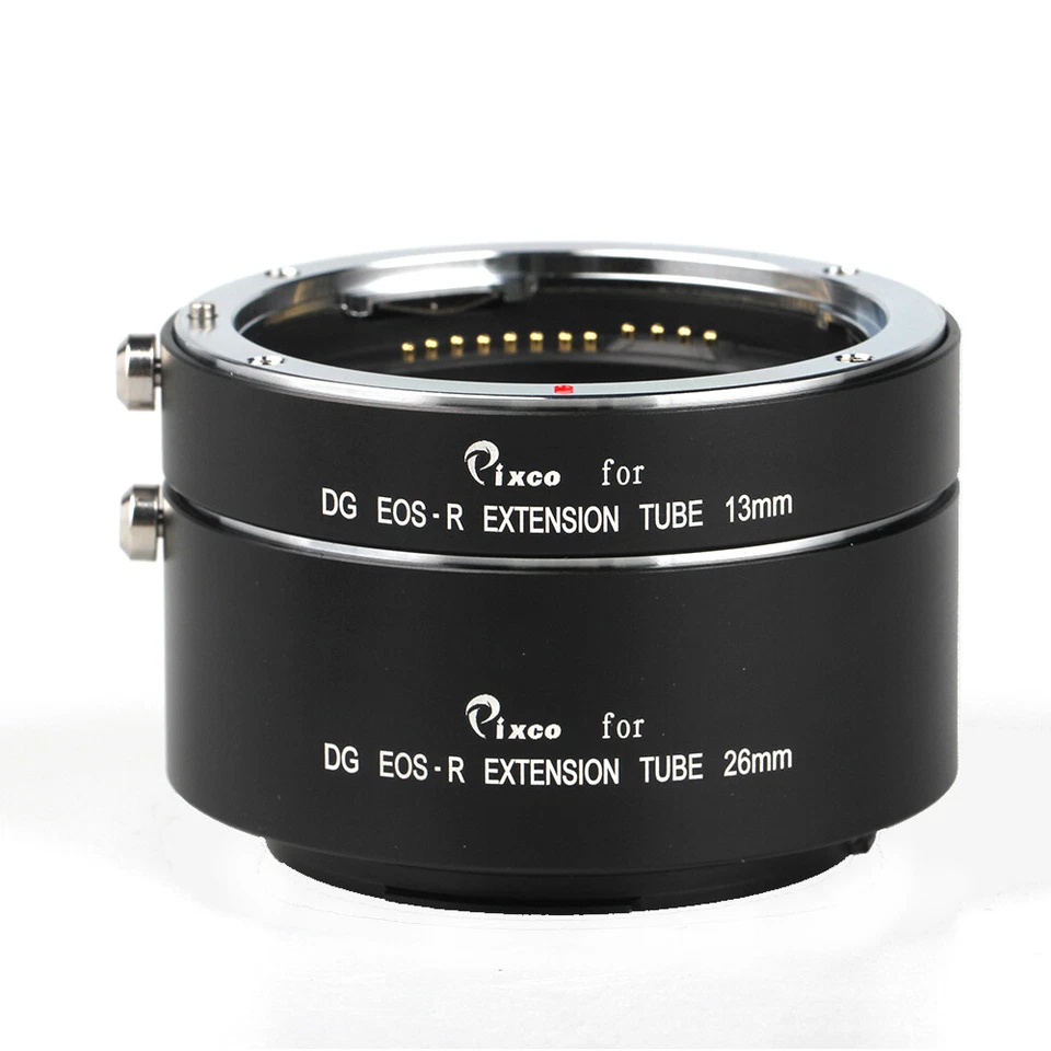 Pixco Auto Macro Extension Tube 13mm 26mm ring for Canon RF mount EOS R R3 R5 R6 - Image 1 of 4