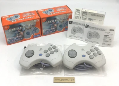 【Lot Of 2】ASCII Pad FT Fighting Type For Sega Dreamcast ASC-1301P w/Box - Image 1 of 4