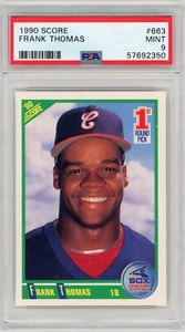 1990 Score Frank Thomas #663 - RC - HOF - PSA 9  - Foto 1 di 2