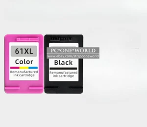 3PK HP 61XL 2-Black & 1-Color Ink Cartridges 2544 3000 3050 3050A - Bild 1 von 4