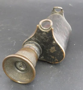 Monocular antiguo/vintage encuadernado en cuero potencia = binocular de 10 prismas - Imagen 1 de 13