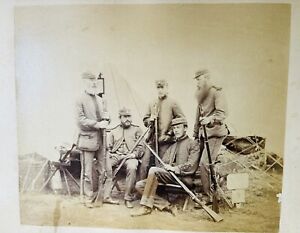 Large 1860’s military photo possibly American Civil War