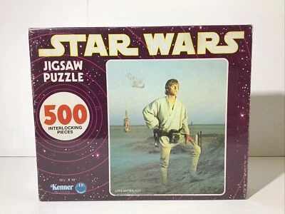 Rompecabezas Kenner Star Wars Luke Skywalker #40110 de colección 500 piezas en caja Foto 1 de 4