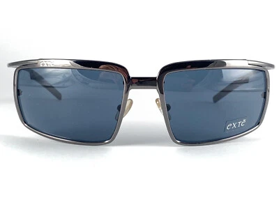 GAFAS DE SOL VINTAGE EX51603 ENVOLVENTES DE GRAN TAMAÑO CON LENTES ESPEJADAS PLATEADAS OSCURAS Foto 1 de 4