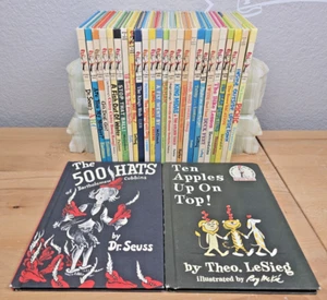 Lot of 27 Vintage Hardcover Dr. Seuss Beginner Books BCE 1938-1975 Berenstain VG - Imagen 1 de 12