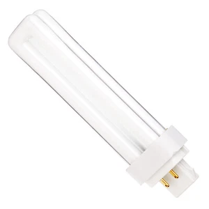 Satco S8334 CFD18W/4P/830 18W 4-Pin G24q-2 T4 CFL 3000k Warm White - Picture 1 of 3