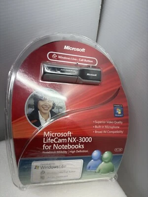 Microsoft LifeCam NX-3000 para portátiles. Clips de micrófono integrados para portátiles Foto 1 de 4