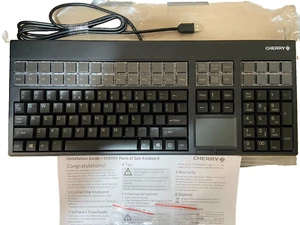 Cherry Fully Programable Keyboard With Touchpad and Card Reader - Picture 1 of 6