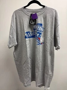 NHL New York Rangers Short Sleeve Steel Heather Extra Large - Picture 1 of 1