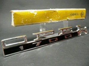 OPEL 176646 NUEVO 1700 L signo embalaje original emblema logotipo letras coches clásicos - Imagen 1 de 4