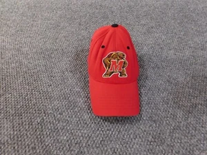 maryland terrapins hat cap red fitted top of the world one size mens stretch - Picture 1 of 8