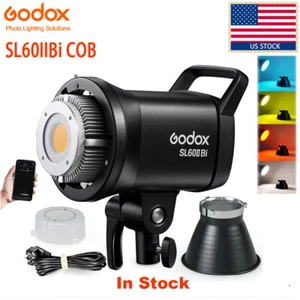 US Godox SL60IIBi SL60II Bi COB LED Video Continuous Light Bluetooth Control - Picture 1 of 13