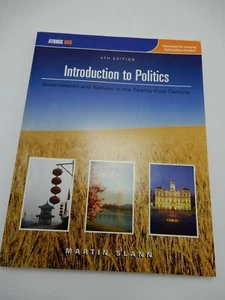Introduction to Politics Martin Slann 4th Edition Atomic Dog Softcover  Like New - Picture 1 of 10