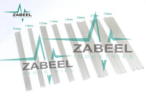 K-Wires Kirschner Alambres Ortopédicos Quirúrgicos Hueso Pasadores Steinmann Juego de 200 piezas - Imagen 1 de 2