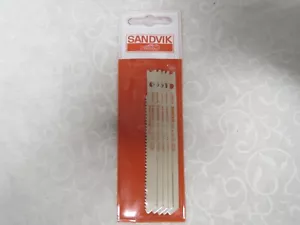 Sandvik 3-5/8" U-Schaft 14 TPI Bi-Metall Stichsägeblätter Made in Swiss (5er Pack) - Bild 1 von 2