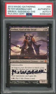PSA AUTO 9 - 2013 MAGIC THE GATHERING THEROS 85 EREBOS - PETER MOHRBACHER - Picture 1 of 2