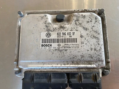 2004 VOLKSWAGEN TOUAREG ENGINE COMPUTER ECU 022 906 032 BF CALIFORNIA EMISSIONS - Image 1 of 4