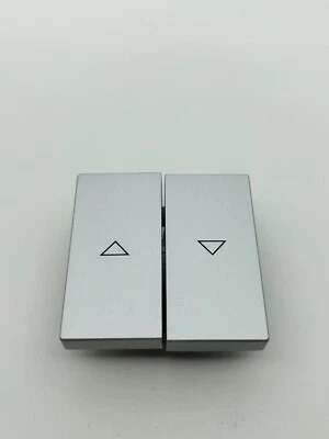 Busch Jaeger 1785JA-83 Future Linear Doppel Pfeil Jalousie Wippe alu silber - Bild 1 von 2