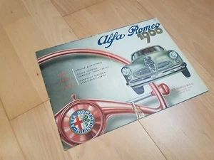 Alfa Romeo 1900 C L Coupe Cabriolet Prospekt Brochure Catalog Catalogue - Bild 1 von 4