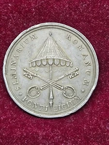 Italy 1805 Vatican, Medal, Pius VII, Pontifical Roman Seminary, - Picture 1 of 2