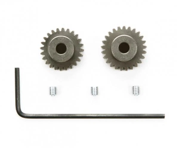 TAMIYA DB-01/TRF501X Pignon De Moteur 24/25Z 48DP / 300054218 - Photo 1/1