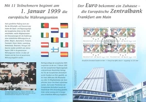 8. EDITION 1999 ECB EUROPEAN CENTRAL BANK FRANKFURT EURO - Picture 1 of 2