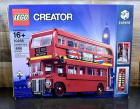 LEGO Creator Expert 10258 London Bus 1686 pcs 16+ Box/Manual Brick Separator
