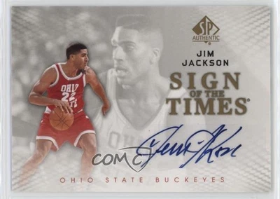 2012-13 SP Authentic Sign of the Times Jim Jackson #S-JJ Auto - Image 1 of 2