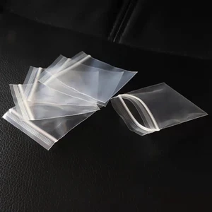 400 Stck. Selbstverriegelnde kleine Plastiktüten für kleine Unternehmen Schmuck Aufbewahrung - Bild 1 von 6