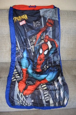 Junior Spiderman Ready Bed - Cover only No Inflatable - Image 1 of 2