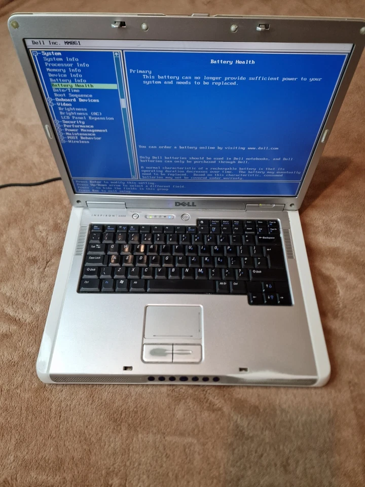 Dell Inspiron 6400 Laptop 15.4" IP Dual Core 1.73GHz 1GB RAM For Parts Read Desc - Image 1 of 4