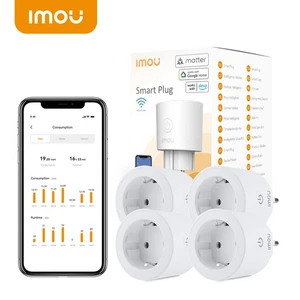 IMOU Smart Plug 4Pecs,Prise WiFi 16A avec Surveillance d'Énergie,Certifié MATTER - Bild 1 von 10