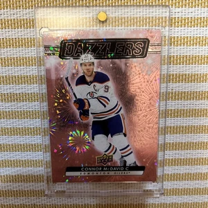 CONNOR McDAVID 2023 Upper Deck PINK DAZZLERS SP # DZ-86. Pack Fresh! See Photos - Picture 1 of 3