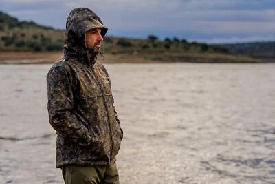 One More Cast Splash Camo PB Jacke | Karpfen Angelkleidung