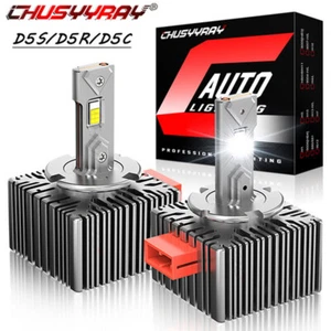 2X D5S LED Headlight Bulbs 120W For Alfa Romeo 4C 2020 High/Low Beam Light 6000k - Picture 1 of 12