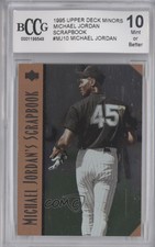 1995 Minor League Top Prospect Jordan's Scrapbook Michael Jordan BCCG Mint HOF
